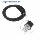 X Autohaux An8 1 2 Meter 3ft Universal Braided Ptfe Nylon Stainless Steel For E85 Car Oil Fuel Gas Line Hose