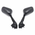 Httmt Mt342- Replacement Motorcycle Racing Mirrors Fit For Fzs600 Fazer 2000 2001 Carbon Fiber