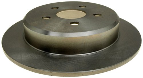Professional Grade Disc Brake Rotor 76551r For Chrysler Pt Cruiser 2001 To 2007 Rear Position Cast Iron Silver Machined Finish