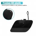 Uxcell Rear Bumper Tow Hook Cover For Mercedes Benz C-class W205 2015-2020 Eye Cap No A2058850224 Black