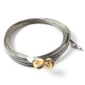 Whiting Todco Truck Door Trailer Roll Up Cables Pair 110 With 5 16 Eye