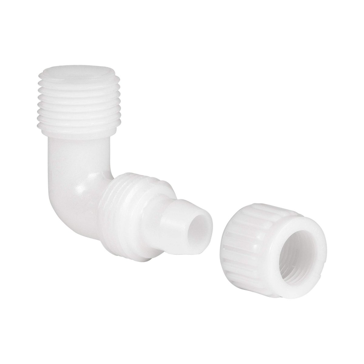 1 2 In Compression To Male Adapter Elbow Fitting Pex And Gray Tubing Pipe Fittings 5 Pack Rp-06803