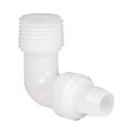 1 2 In Compression To Male Adapter Elbow Fitting Pex And Gray Tubing Pipe Fittings 5 Pack Rp-06803