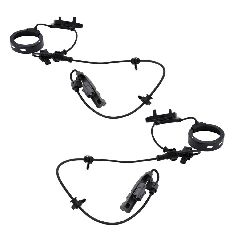 Abs Speed Sensor Pair Front Driver And Passenger Side For Isuzu I 350 2006 4wd Rwd With Off Road Suspension Wheel Mounted