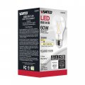 Satco 24 Pack Dimmable Led Filament Lamps S12415 High Lumens 8 Watt A19 Clear Medium Base 3000k 90 Cri 120 Volt For Use At
