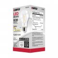 Satco 24 Pack Dimmable Led Filament Lamps S12415 High Lumens 8 Watt A19 Clear Medium Base 3000k 90 Cri 120 Volt For Use At