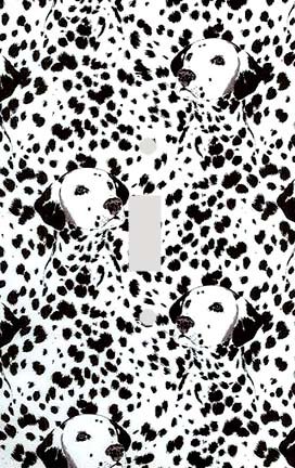 Dalmatian Collage Decorative Switchplate Cover