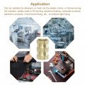 Uxcell Knurled Insert Nuts 16pcs M8 X 16mm L 10mm Od Thread Printing Brass Female Threadeds Heat Set Insert Embedment