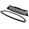 Glossy Black Front Hood Grille Surround Cover Trim Kits For R55 R56 R57 R58 R59 S Jcw Performance Upgrade Sports Car