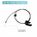 X Autohaux Car Engine Hood Release Cable For Cadillac Escalade Esv Ext Chevrolet Avalanche Silverado Suburban Tahoe Gmc Sierra