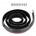 Ocpty Universal Black Car Front Bumper Spoiler Lip