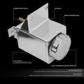 Aluminum Power Steering Reservoir Tank Bottle Compatible With Ford F150 Heritage 1997-2004