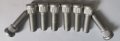 Set Of 8pcs M12 1 5 40 Front Rear Wheel Studs Bolts Replacement For Polaris Ranger Brutus Xp 900 Hst 2013-2019 1000 2015-2021
