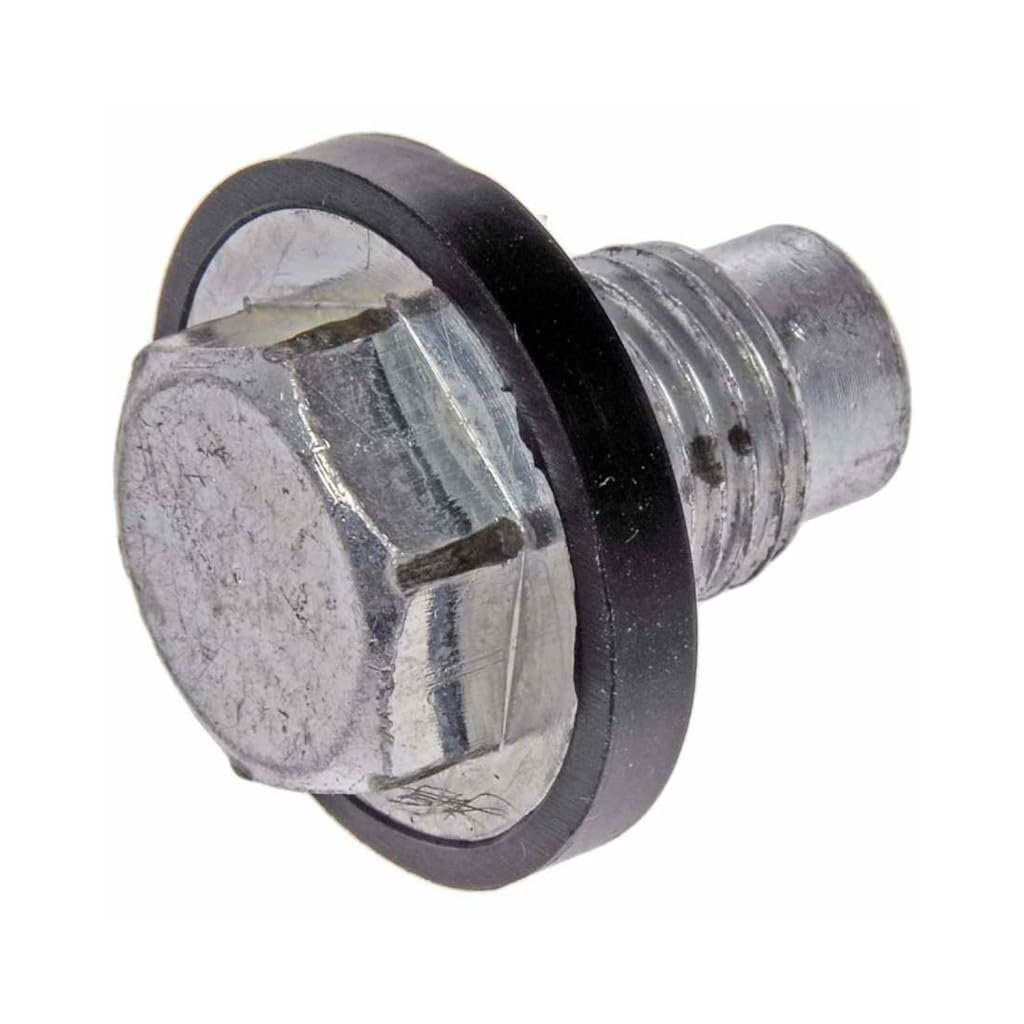 Oil Drain Plug For Chrysler Pt Cruiser 2001 Steel Silver Hex Head Drive Fine Thread With Gasket Replacement 11128 Ez40a