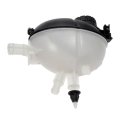 Pressurized Coolant Reservoir For Mercedes Benz C250 2010 2011 2012 2013 2014 2015 Front Plastic Clear Black 1 7l Capacity With 