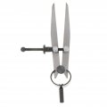 Tiuimk Quick-adjust Spacing Compasses Tool Diy Edger For Crossed Sideline Regulation