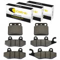 Caltric Front Rear Brake Pads Compatible With Suzuki Ltr450 Lt-r450 Quadracer 450 2006 2007 2008 2009-2014