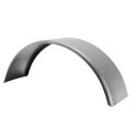 Recpro Trailer Steel Fender 16 Gauge Round And Flat Top Diamond Smooth Design Smooth 10 X 32 15 