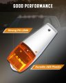 Amber Led Truck Cab Marker Light 17 Diodes Waterproof Clearance Side Trailer Lights For Freightliner Century Class Columbia And