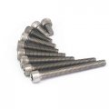 M6x1 0mm Length 10mm-120mm Ta2 Gr2 Titanium Hex Socket Bolt Anti Acid Corrosion Din 912 Size M6x70mm 
