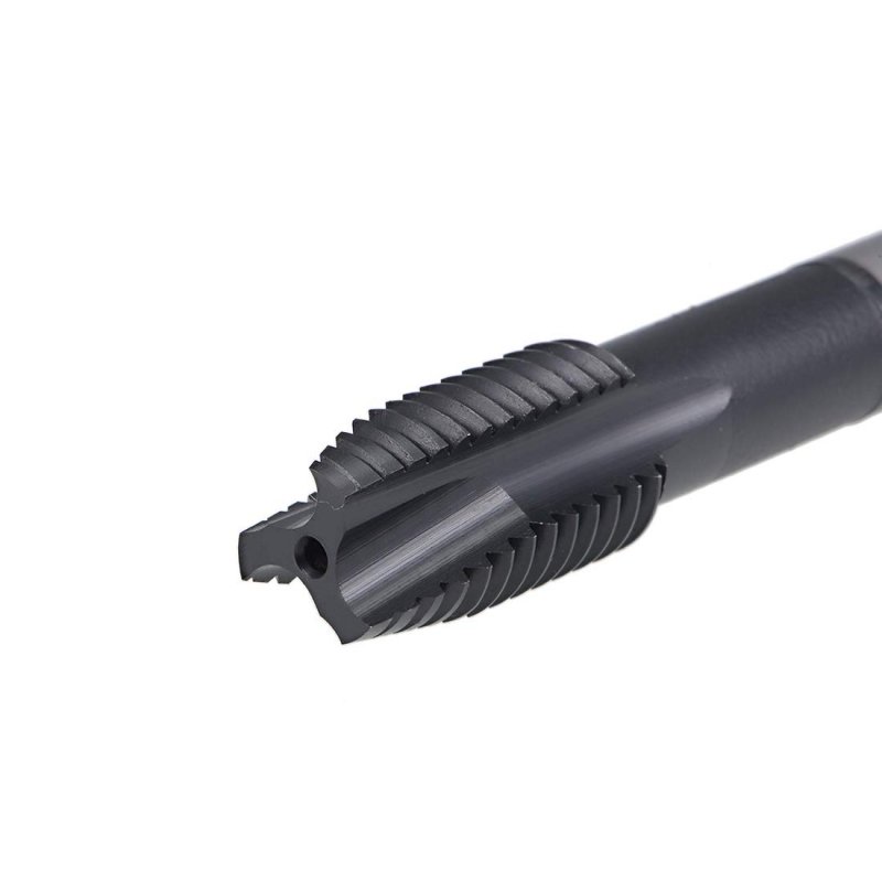 M14 X 2 Spiral Point Threading Tap H2 Tolerance High Speed Steel Ticn Coated Round Shank With Square End Din371 376 Metric
