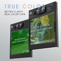 Large Viewing True Color Solar Powered Auto Darkening Welding Helmet With Side View 4 Arc Sensor Wide Shade 5-9 9-13 Welder
