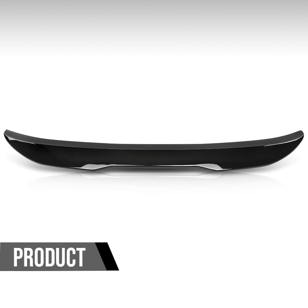 Rear Trunk Spoiler Wing For Bmw F80 M3 Sedan 2015 2018 And F30 3 Series 4 Door 2012 Gloss Black Polypropylene Pp Finish