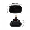 X Autohaux 1 Pair Side Marker Turn Signal Light No 81730-02040 81731-02040 For Toyota Avensis Pre-facelift Pre-lci T250