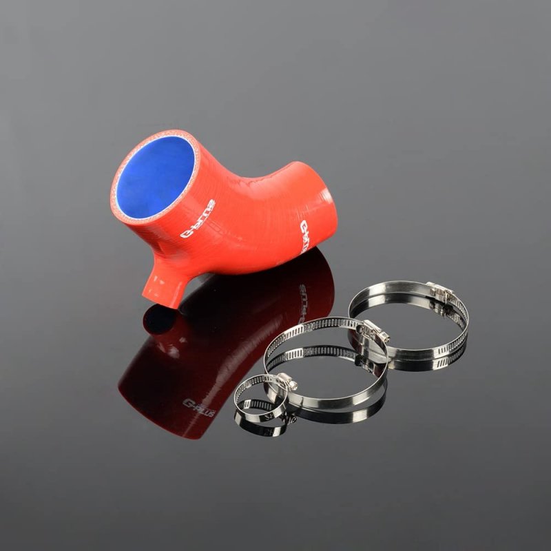 Silicone Intake Hose Kit For 2006-2012 Mazda Mazdaspeed 3 Mazdaspeed6 2 3l Red
