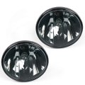 2pcs Smoke Lens Driving Fog Lights Compatible For Chevy 2007-2014 Suburban Avalanche Tahoe Camaro Gmc Yukon Acadia With H16 