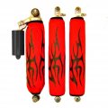 Verde Powersports Red Tribal Shock Covers Vps Cover For Suzuki Lt500 R Quadzilla 