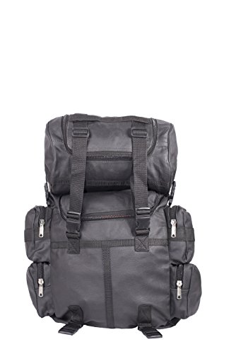 Soft Leather Sissy Bar Bag For Traveling