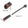 X Autohaux 2pcs 1715400617 Front Rear Disc Break Pad Wear Sensor For Mercedes-benz Sl500 2003-2006 C63 Amg 2008-2020