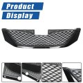 Front Upper Bumper Grille Black Honeycomb Style Replacement For Sienna 2011-2017 To1200334