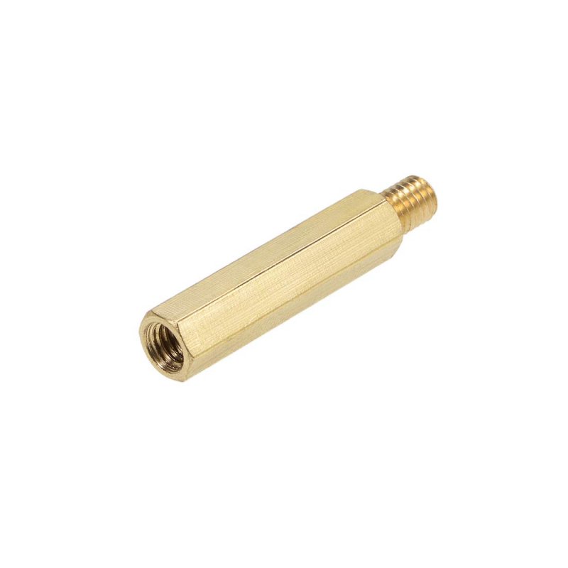 M6x35mm 8mm Male Female Brass Hex Pcb Motherboard Spacer Standoff For Fpv Drone Quadcopter Computer And Circuit Board 10 Pieces