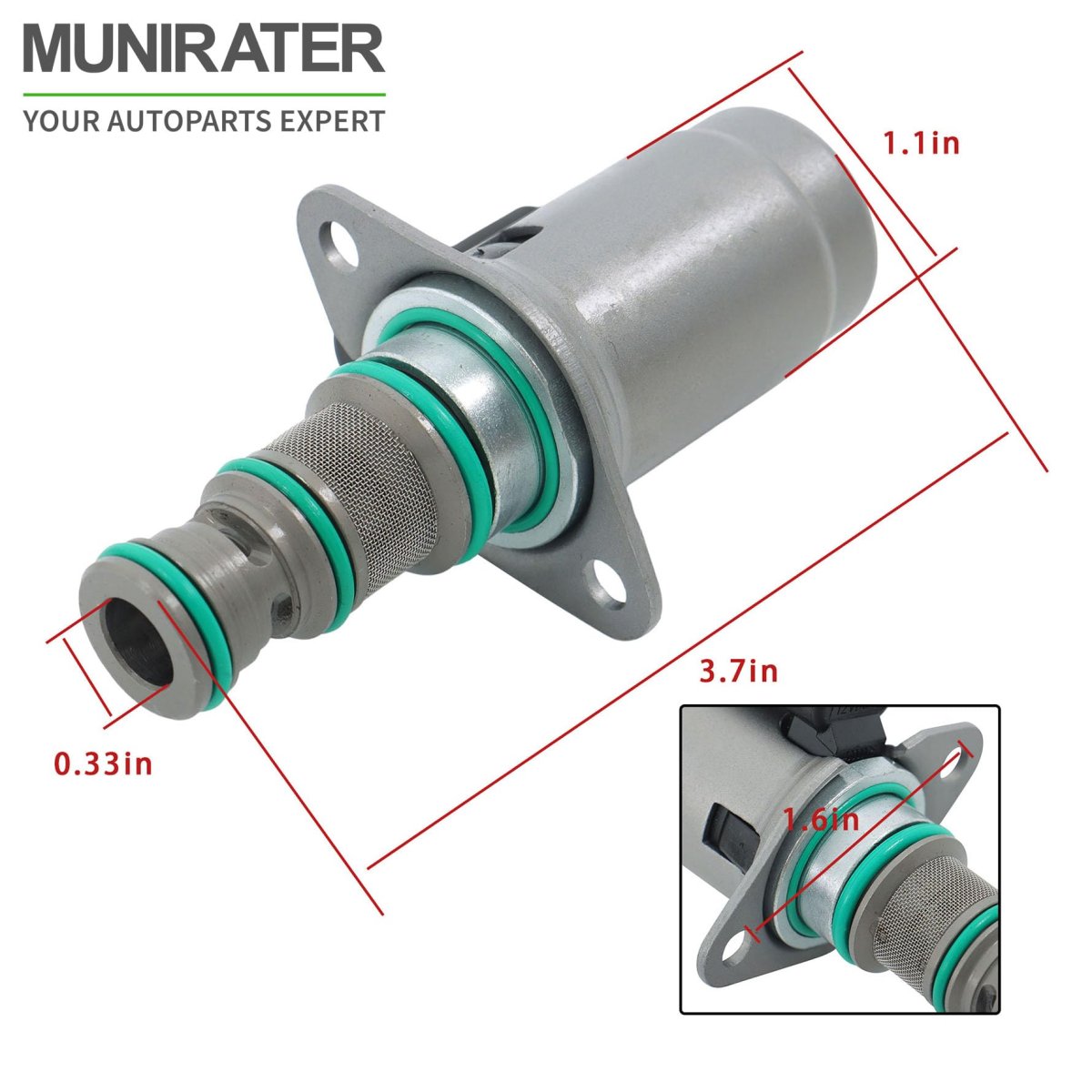 Solenoid Valve Replacement For 35t40860 Cs10 Cs20 Pto Dump Truck