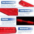 X Autohaux High Level Third Rear Brake Stop Light 8e5945097c For Audi A4 1 8l A T Base Sedan 2002-2004 Red