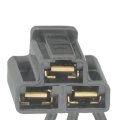 Electrical Connector For Chevy Cavalier 1990 To 1999 Blade Terminal Square Push On Plastic Replacement And 12125637
