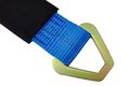 Blue Axle Straps 2 Pack In X 33 Polyester Webbing With Hd Steel D Rings 10000 Lb Breaking Strength And 3335 Working Load Limit 
