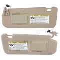 Sun Visor Fit For 2005-2008 Hyundai Sonata With Sunroof Left And Right Sides Beige