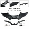 Topteng Front Fender Beak Lip Nose Cone Cover Spoilers For Yamaha Mt-09 Mt09 2021-2023