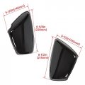 Kuafu Black Motorcycle Battery Panel Cover Fairing Left Right Side Compatible With Yamaha 1984-up Xv 700 750 1000 1100 Virago