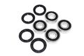 Yamaha Yxr45 Fa450 Rhino 44 Atv Bearings Kit Both Sides Front Wheels 2006-2008 