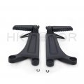 Hongk- Black Rear Passenger Foot Pegs Bracket Compatible With Cbr600rr Cbr Rr 2003 2004 B01c0sttb0