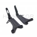 Hongk- Black Rear Passenger Foot Pegs Bracket Compatible With Cbr600rr Cbr Rr 2003 2004 B01c0sttb0