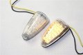 Semt-clear Flush Mount Motorcycle Led Turn Signals Blinker Lights Universal Bike B074mkttkm 