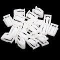 Uxcell Plastic Fasteners Auto Car Trim Instrument Panel Dashboard 20pcs White