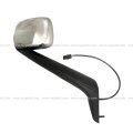 Hood Mirror Chrome With Heated Passenger Side Fit 2018-2020 Freightliner Cascadia Trucks