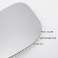 Car Rearview Left Driver Side Mirror Glass Replacement W Backing Plate Convex Non-heated White For Ford Ka 2008-2016