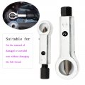 Metal Nut Splitter Cracker Heavy Duty Tool 4pcs Manual Pressure Remover Extractor For Removing Broken And Damaged Nuts